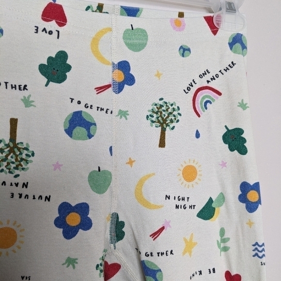 Hanna Andersson World Earth Planet Nature Animal PJ Pajama Set 150 12 - Picture 6 of 9